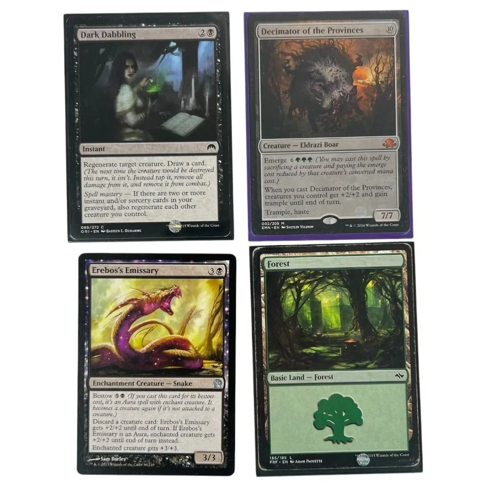 Magic The Gathering MTG Cards Lot of 24 In Sleeves Variety No Duplicates